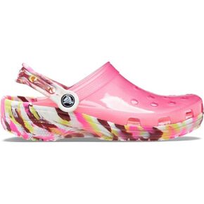 Crocs Unisex-Adult Classic Translucent Marbled Clog