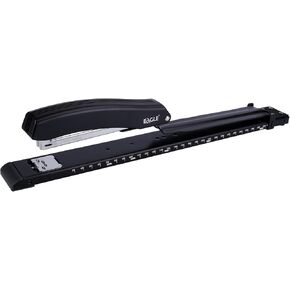 Eagle Booklet Stapler, Heavy Duty Long Reach Stapler, 12-inch Reach, 10-Sheet Capacity, Long Arm Stapler for Magazine, Booklets, Pamphlets, and Large Documents