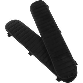 1Pair Plush Chair Armrest Covers Office Chair Armrest Protector Sleeves Soft Arm Pads for Desk Chairs with Fasteners