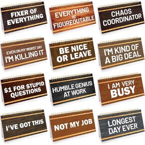 Desk Flip Accessories Funny Desk Supplies for Work 30 Desktop Flip Messages Decor Office Colleague Coworkers Gifts