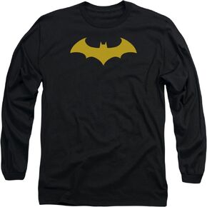 Batman Hush Logo Officially Licensed Adult Long Sleeves T Shirt Black