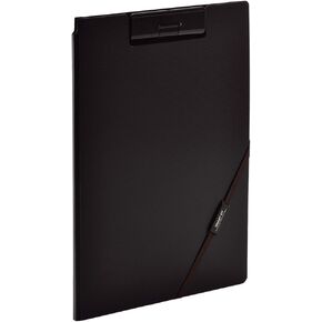 LIHIT LAB F7560-24 Binder Clip File, Multifunction, A4, Black