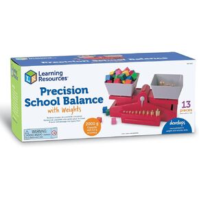 Learning Resources Precision School Balance, Includes Weights
