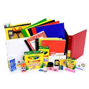 Elementary School Essentials Back to School Kit - School Supplies Bundle - 47 Pieces