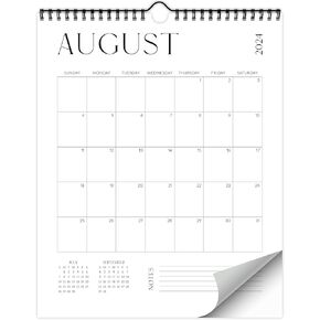 Simplified 2024-2025 Wall Calendar - Runs from June 2024 until December 2025 – 14.5"x11.5" Office Wall Calendar for Easy Organizing