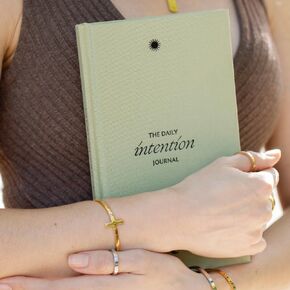 Mantra Brand - The Daily Intention Journal - Inspirational Gratitude Motivation Reflection Manifestation Mindfulness Daily Journal - Eco-Friendly and Plastic-Free