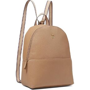 Tommy Hilfiger Womens Kiara II Medium Dome Backpack Black Medium
