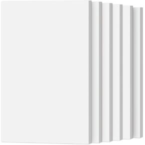 Joyberg Notepads 4x6, 6 Blank Note Pads 4x6, 50 Sheets Each, Blank Notepad for Home, Office, and School for Writing Notes, Shopping Lists, and to-do Lists in Everyday Life