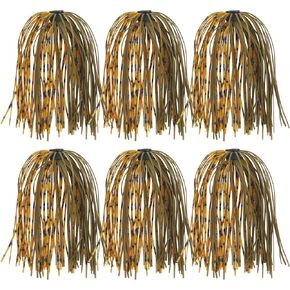 سيليكون تهزهز التنانير 50 ​​فروع الصيد إغراء تنورة استبدال ل Spinnerbaits Buzzbaits باس DIY الصيد تهزهز السحر التغيير السريع تهزهز التنانير الصيد الطعم الملحقات
