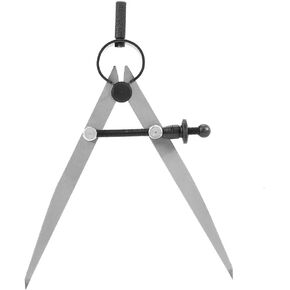 4 Inch Leather , Professional Leather Work Divider, Adjustable Lockable Steel Divider Wing Leather Spring Divider Wing