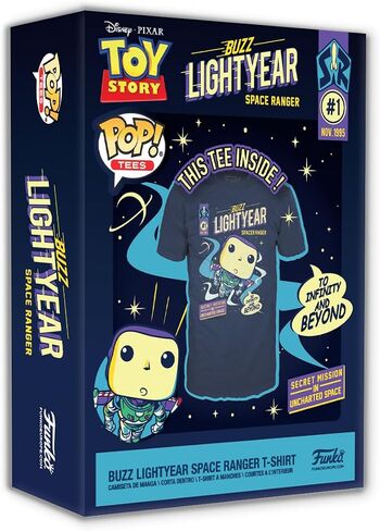Funko Pop! Boxed Tee: Toy Story - Buzz - XS Multicolor in Kuwait