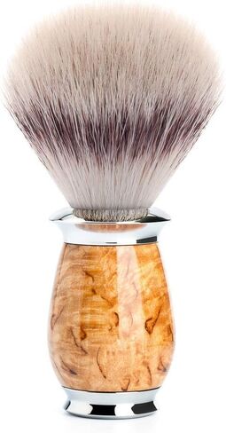MÜHLE PURIST Black Silvertip Fiber Shaving Brush - Synthetic Luxury Shave Brush for Men, Rich Lather in Kuwait