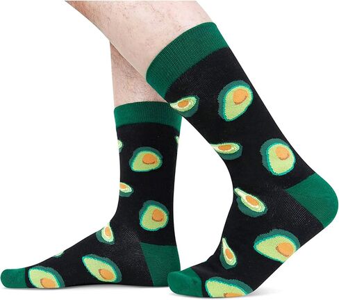 sockfun Funny Pickle Gifts Pineapple Gifts for Men, Novelty Pickle Pineapple IVF Beer Socks, Food Socks in Kuwait