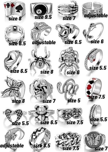 مجموعة خواتم مفصلية فضية عتيقة من 36 قطعة للنساء والفتيات من كيسويف، مجوهرات غربية، خواتم جمالية، خواتم بوهيمية متوسطة الحجم، مجموعة خواتم اصبع قابلة للتكديس من حجر الفيروز العتيق، هدية للنساء in Kuwait