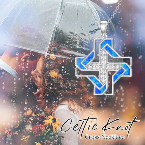 Peace Angel Cross Necklace for Women Sterling Silver Peace Sign Cross Pendant Necklace Heart Love Jewelry in Kuwait