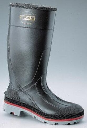 حذاء North by Honeywell 75109-BLM-110 Servus Xtp مقاوم للماء بنسبة 100% بمقدمة فولاذية آمنة، سعة، حجم، PVC، 11، أسود in Saudi Arabia