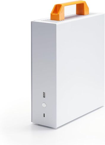 حافظة صغيرة SGPC Itx - K39 (فولاذ)، مصدر طاقة 1U، منفذ I/O أمامي USB ومنفذ Type-C، يمكن تركيب مقبضين، لوحة تهوية - 2 لوح جانبي من الصلب و1 أكريليك / حافظة SFF سعة 5 لتر in Kuwait