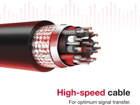 كابل HDMI عالي السرعة 8K معتمد من روكيت فيش (12) in Kuwait
