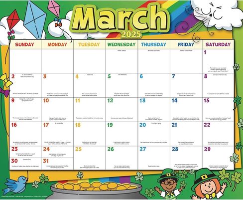 Really Good Stuff Classroom Calendar 2024-2025, Primary Colors in Saudi Arabia