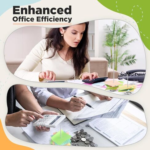20 Sets Bill Fork Receipt Holder Spike Stainless Steel Ticket Stabber Organizer with Rubber Cover Check Spindle Rod Paper Holder Spike for Restaurant Desk Note Memo Holder for Office Kitchen in Saudi Arabia