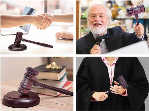 مطرقة القاضي، مطرقة خشبية ومجموعة كتل الصوت، مطرقة القضاة، بيع المطرقة الخشبية بالمزاد، للمحامين، الاجتماعات، الخطب، المناقشات، القضاة، المزادات in Kuwait