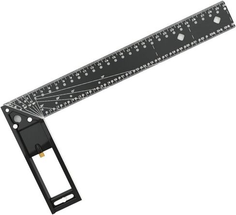 Premium Right Angle Ruler, Precision Angle Measurement Tool for Carpentry, Woodworking, and DIY Projects in Saudi Arabia