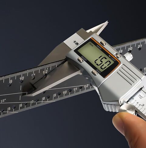 Premium Right Angle Ruler, Precision Angle Measurement Tool for Carpentry, Woodworking, and DIY Projects in Saudi Arabia