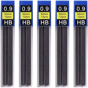 Pencil Lead Refill, 0.7mm Pencil Refill Office Writing Accessories Pencil Student Stationery Pencil Refills(0.7mm)，Pencils，Mechanical Pencil Leads (0.9mm)