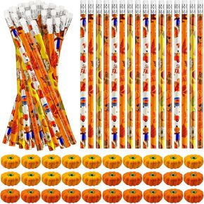 100 PCS Ramadan Pencils Eid Mubarak Wood Pencils with Eraser Ramadan Mubarak Party Favors Gifts Stationery Pencil Bulk for School Classroom Office Giveaways Prizes Islamic Party Favors Supplies