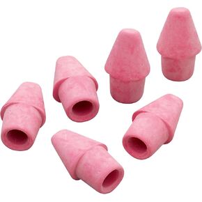 Paper Mate Arrowhead Pink Cap Erasers, 144 Count (73015)