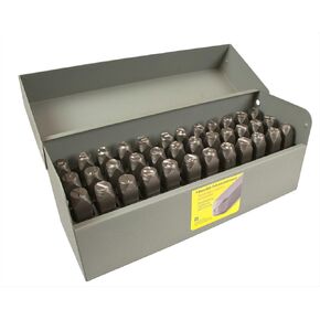 CH Hanson 20624 1/8" Standard Letter & Number Set