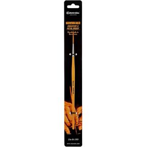 Escoda Necksbreaker Series Signature & Detail Artist Paint Brush, Short Handle, Synthetic Gold Toray, Size 1