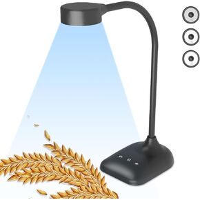 Document Camera for Teachers, Doc Camera, USB Visualizer with LED Light, Auto Focus, Image Invert, Fold, For Mac OS, Windows, Chromebook