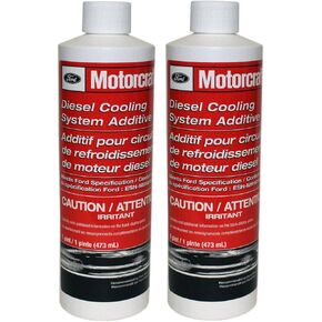 Genuine Ford Fluid VC-8 Diesel Cooling System Additive - 16 oz., 2 count.