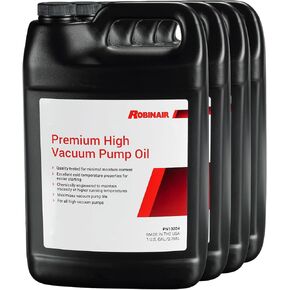 Robinair RR13204-Premium High Vacuum Pump Oil 1 Gal, case of 4