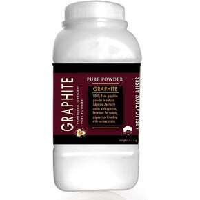 Pure Graphite Powder,Excellent Dry Powdered Graphite Lubricant for Locks,Bearings,Fishing Reels.Amazing Artistic Powdered Graphite 13oz