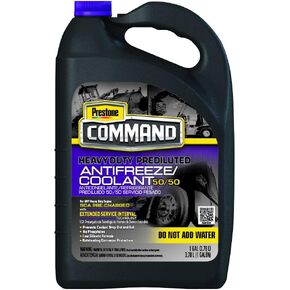 Prestone AFC10100-6PK Command Heavy Duty Extended Service Interval 50/50 Antifreeze, 1 Gallon (Pack of 6)