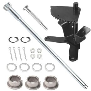 AM122732 Steering Sector Gear - with 4 x 3/4 Bearings, Compatible with John-Deere 133 155 160 166 170 180 190 LTR, AM131615 Steering Shaft Kit for AM131615 M41361 LT133 LT150 LT155 Riding Mower
