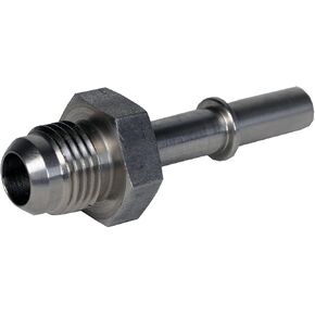 Aeromotive 15103 Pressure line, Ford OE 5/16" Male Quick Connect to -6 AN male (Male OE filter coupler)