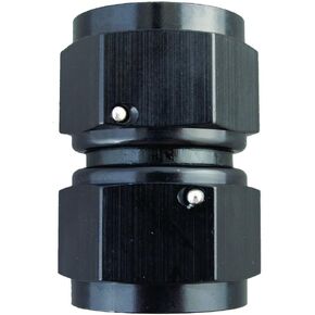 Fragola 496108-BL Black Size (-8) Female Swivel Connector
