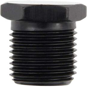 Fragola FRG493302-BL Black 1/4 MPT Hex Pipe Plug