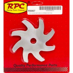 Company R8867 Polished Aluminum Alternator Fan Pulley