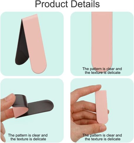 Magnetic Bookmarks, 15PCS Bookmark, Cute Bookmarks, Magnet Bookmark Clips, Bookmarks for Women Men Kids, Bookmarks Bulk, Teacher Bookmark, Solid Colorful Bookmarks(Light Color) in Kuwait