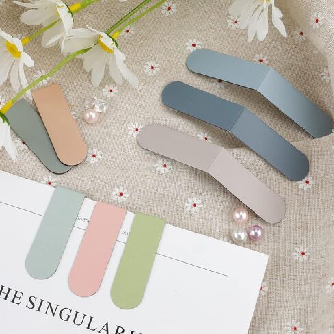 Magnetic Bookmarks, 15PCS Bookmark, Cute Bookmarks, Magnet Bookmark Clips, Bookmarks for Women Men Kids, Bookmarks Bulk, Teacher Bookmark, Solid Colorful Bookmarks(Light Color) in Kuwait