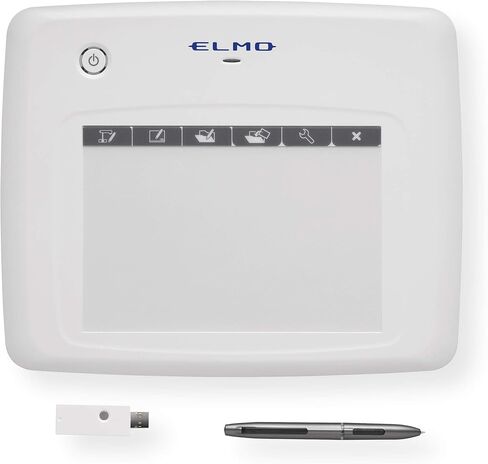 جهاز لوحي القلم اللاسلكي Elmo 1307 موديل CRA-1، قدرة تفاعلية لاسلكية، متوافق مع كاميرات المستندات Elmo، 16 ساعة من وقت التشغيل المستمر، نطاق يصل إلى 49.2 قدم، إيقاف التشغيل التلقائي in Kuwait
