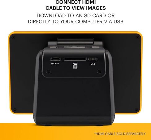 Kodak Slide N Scan Digital Film Scanner 7" Screen - Negative Film and Slide Digitzer, Convert Color & B&W Negatives & 35mm, 126mm, 110 mm Film to 22MP JPEGs with 64GB SD Card & Card Reader in Saudi Arabia