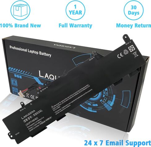 LAQUEENA BG06XL Laptop Replacement Battery for HP EliteBook 1040 G3 Series BG06XL BG06045XL 804175-181 804175-1B1 804175-1C1 805096-001 805096-005 HSTNN-IB6Z 11.4V 45WH/3780MAH 6-Cell in Saudi Arabia