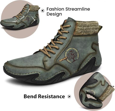 حذاء رجالي بدون كعب من الجلد كاجوال كاجوال مصنوع يدويًا من جلد أكسفورد مريح بدون كعب للمشي والعمل والعمل والمكتب مضاد للانزلاق في الهواء الطلق والصيف والقيادة والقارب ومقدمة مستديرة سهل الارتداء على الحذاء بمقاس واسع in Kuwait