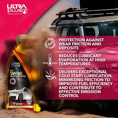 زيت محرك Ultra1Plus SAE 5W-30 الاصطناعي الكامل API SP ILSAC GF-6A in Saudi Arabia