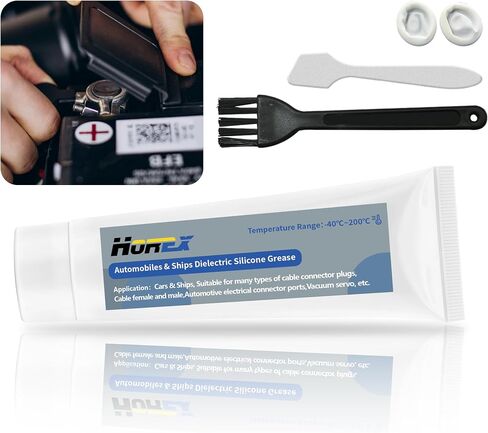 Horex السيارات عازلة سيليكون الشحوم 20 جرام محطة كهربائية زيوت التشحيم موصل البطارية حماية المكونات للماء المضادة للتآكل الصدأ للسيارات البحرية توصيل الأسلاك المقابس المنافذ فراغ مضاعفات in Saudi Arabia